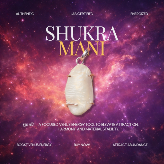 Shukra Mani Pendant Abhimantrit