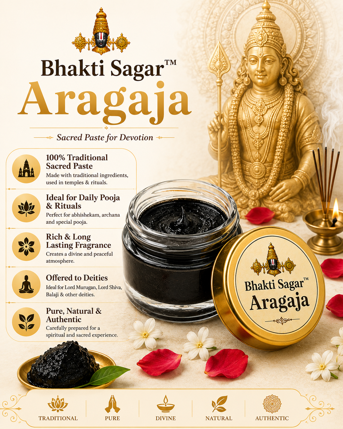 Pure Aragaja Tilak 10grm
