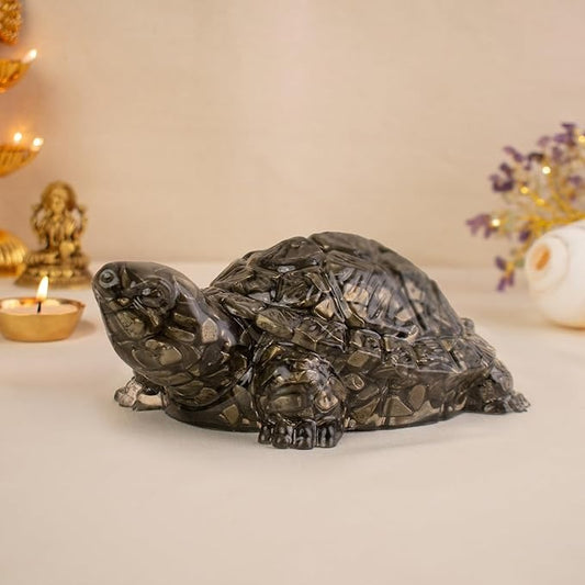 Pyrite Tortoise (Kachhua) Original Certified